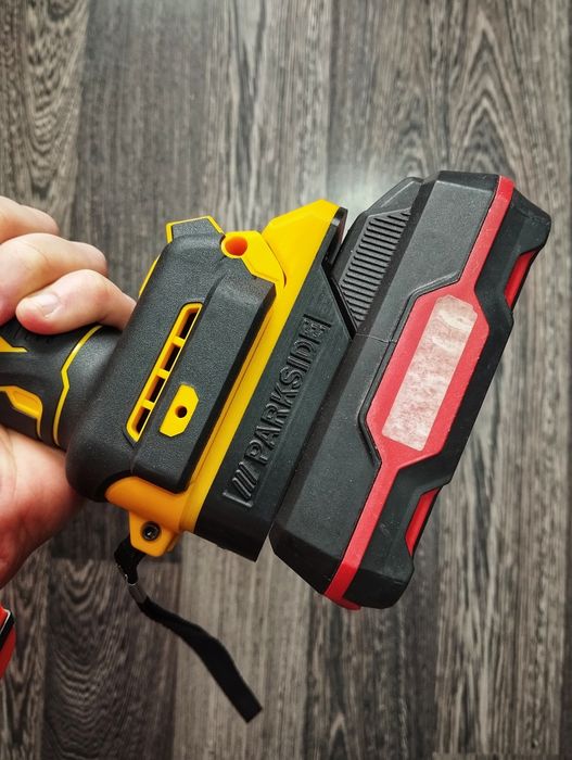 Адаптер перехідник акумулятор Parkside X20 на інструмент DeWalt