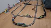 Lego City Tory 80szt kompatybilne z pociag 60198, 60337, 7996 most