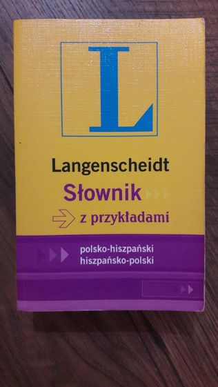 Słownik hiszpański polsko-hisz., hiszpańsko-polski Langenscheidt
