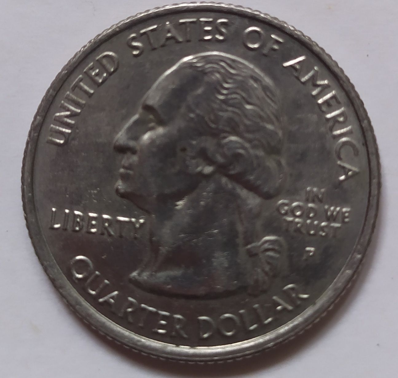 Quarter dollar liberty 2007 25 центов США utah p