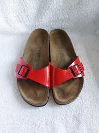 Шлепанцы сланцы birkenstock 40p красные анатомические