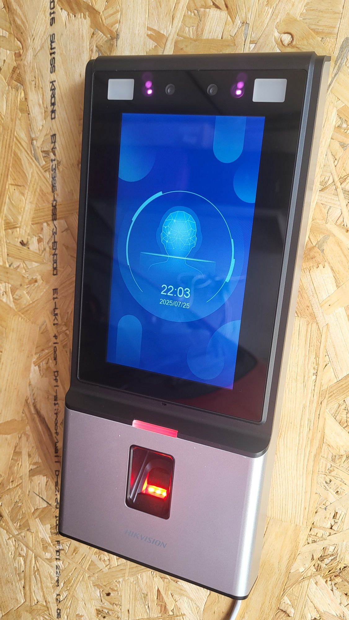 Hikvision terminal rozpoznawania twarzy, odcisk palca kontrola dostępu