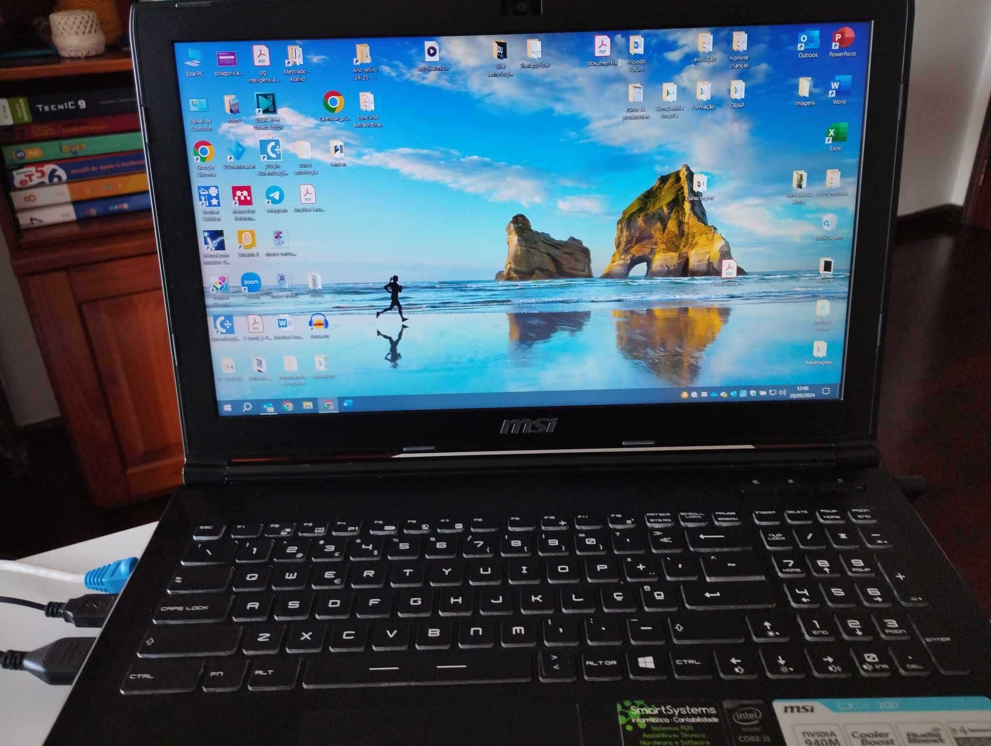 MSI CX62 2QD com SSD 240GB –  ideal para multimédia!