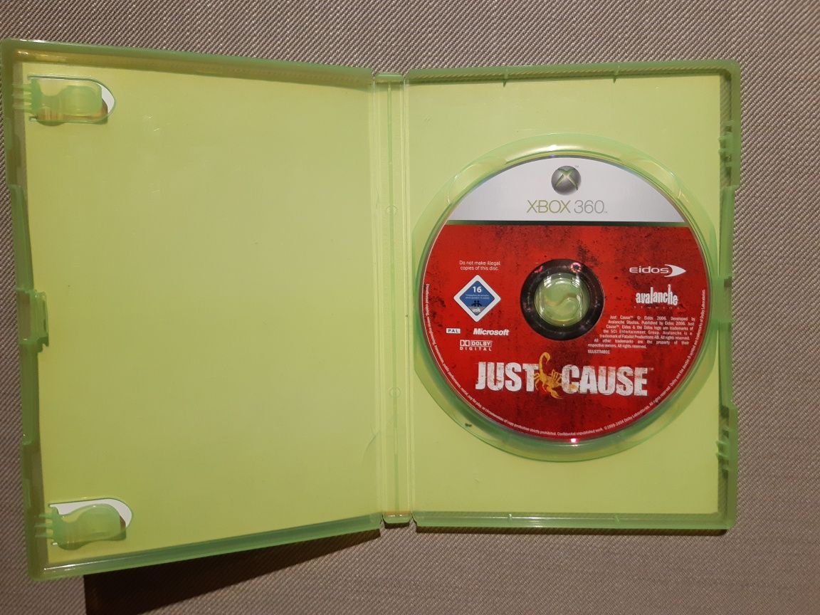 Gra Just Cause na konsolę xbox 360