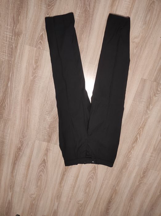 Eleganckie czarne spodnie męskie XS
