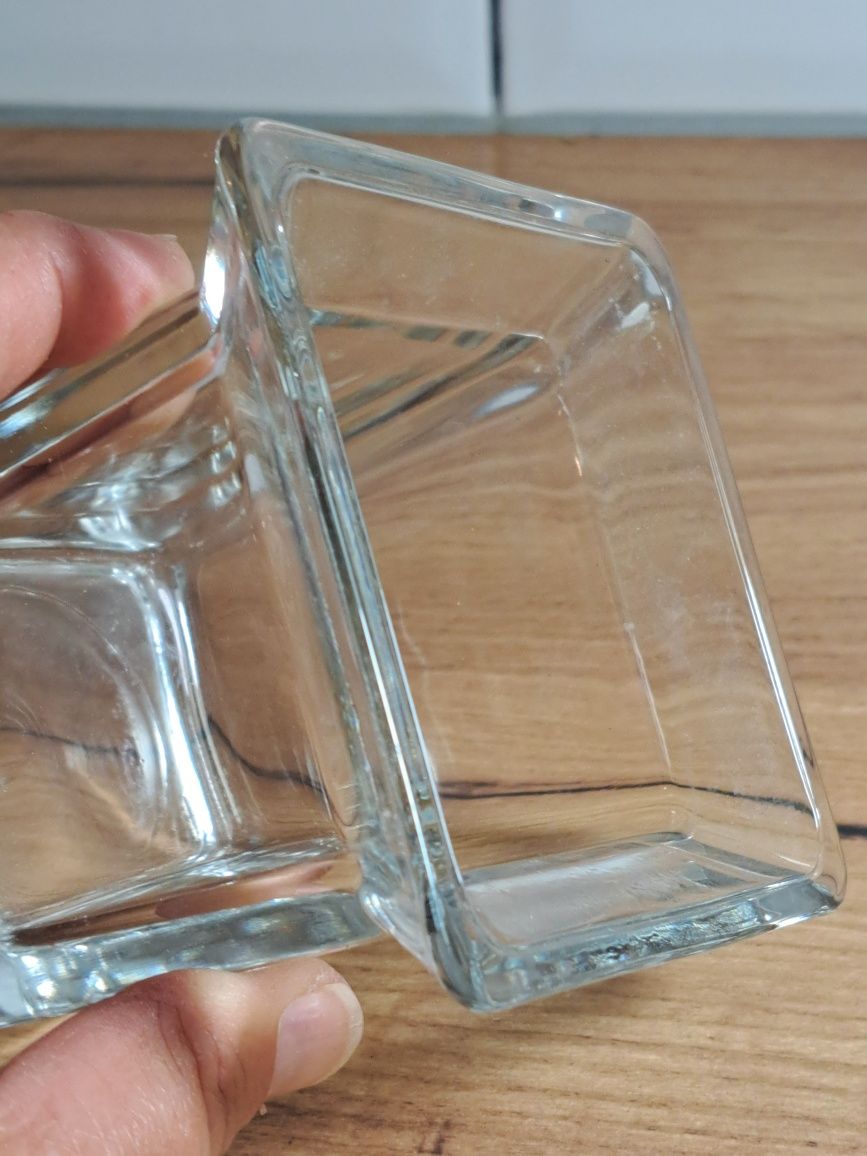 Szklany Świecznik do tea light 32