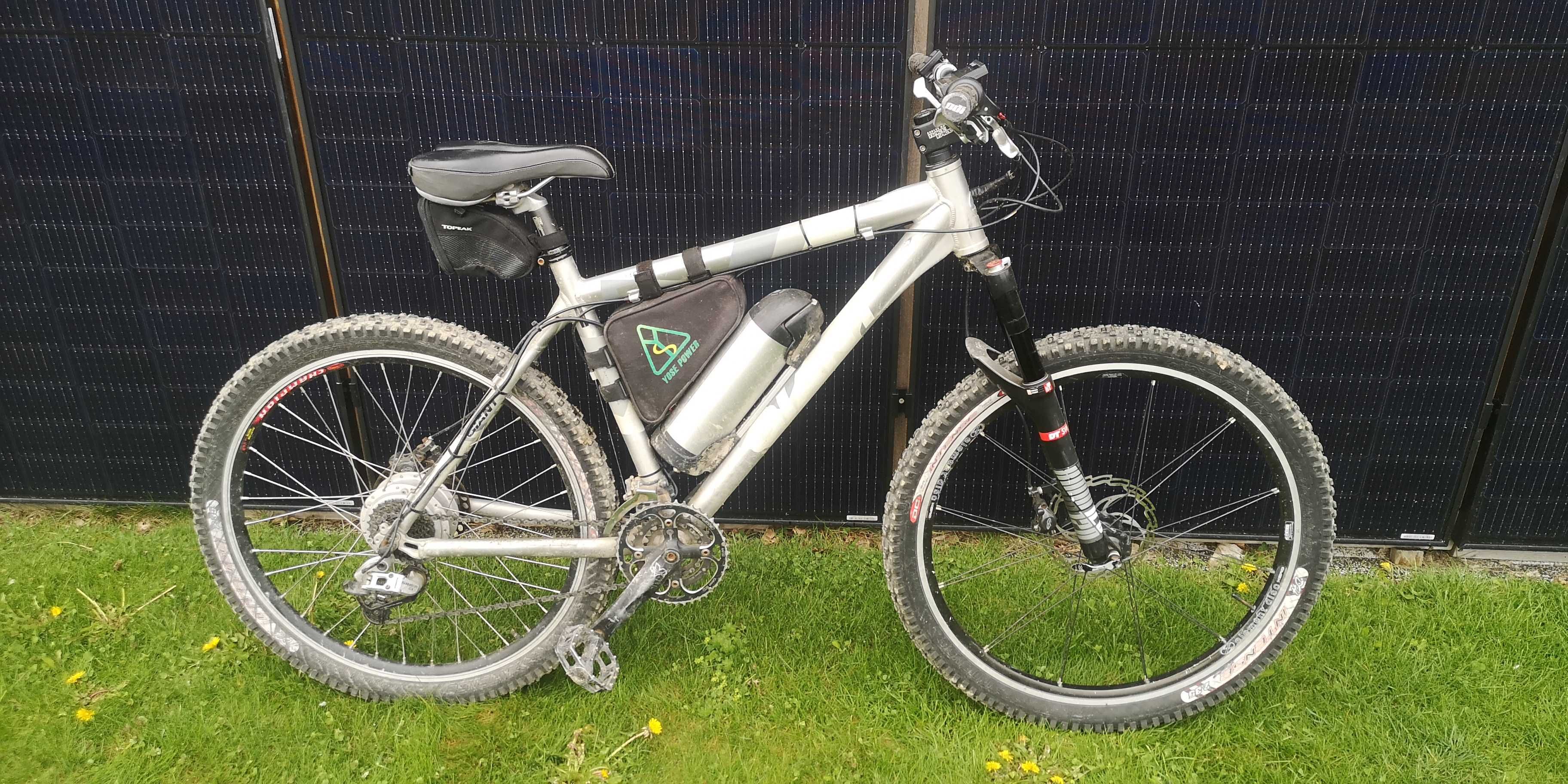 Giant E-bike, MTB, Rower ebike 350w,  rama M