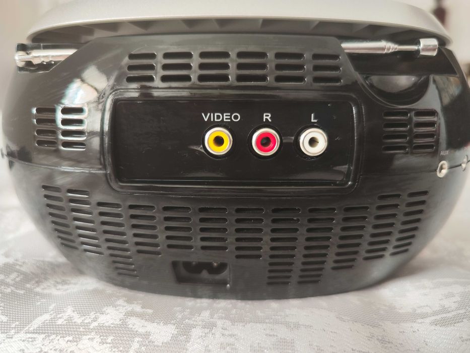 Radio DVD portatil, com USB, 100% NOVO