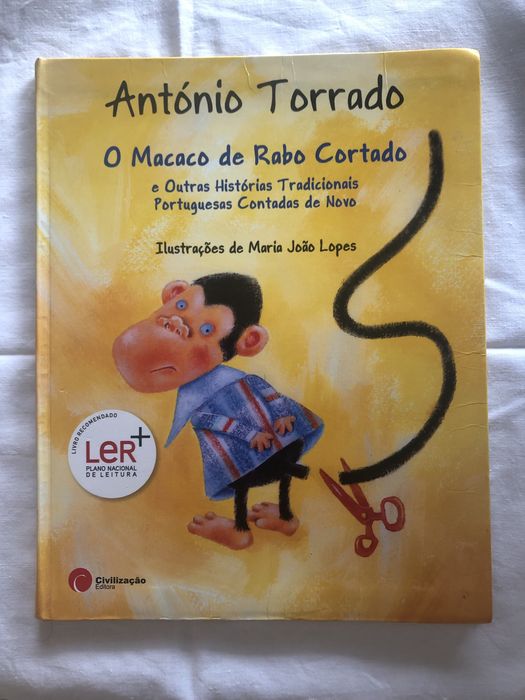 Livro O Macaco de Rabo Cortado