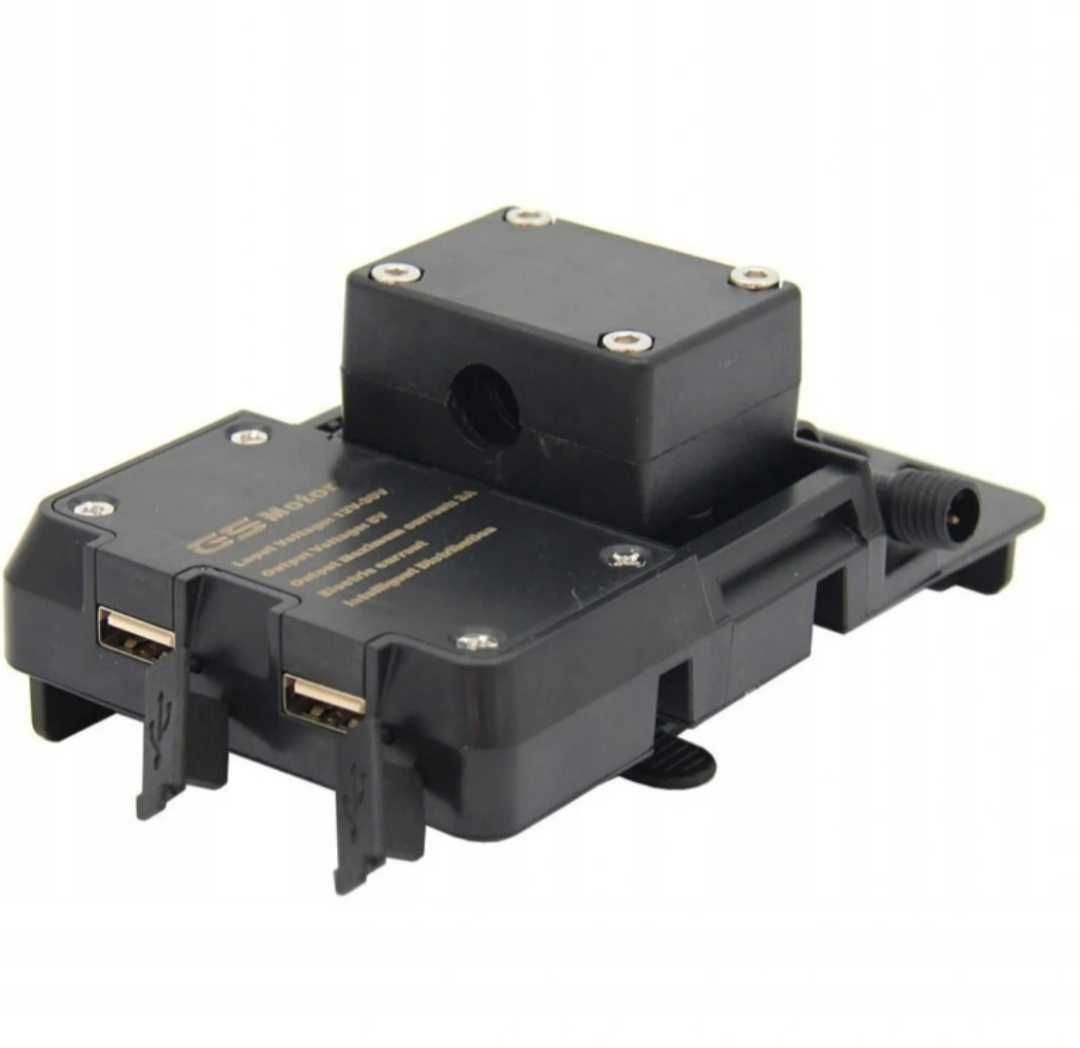 Uchwyt telefonu adapter ładowarka USB BMW R 1200 GS 1250 GSA