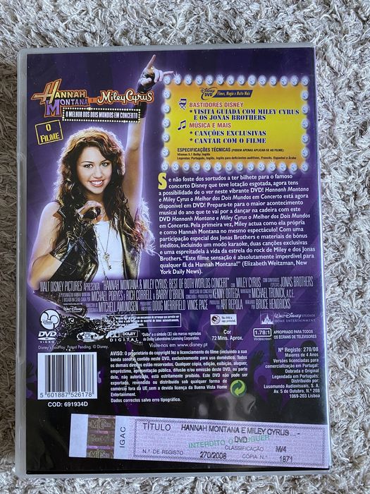 Filme concerto Hannah Montana