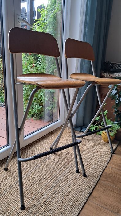 2 krzesła barowe