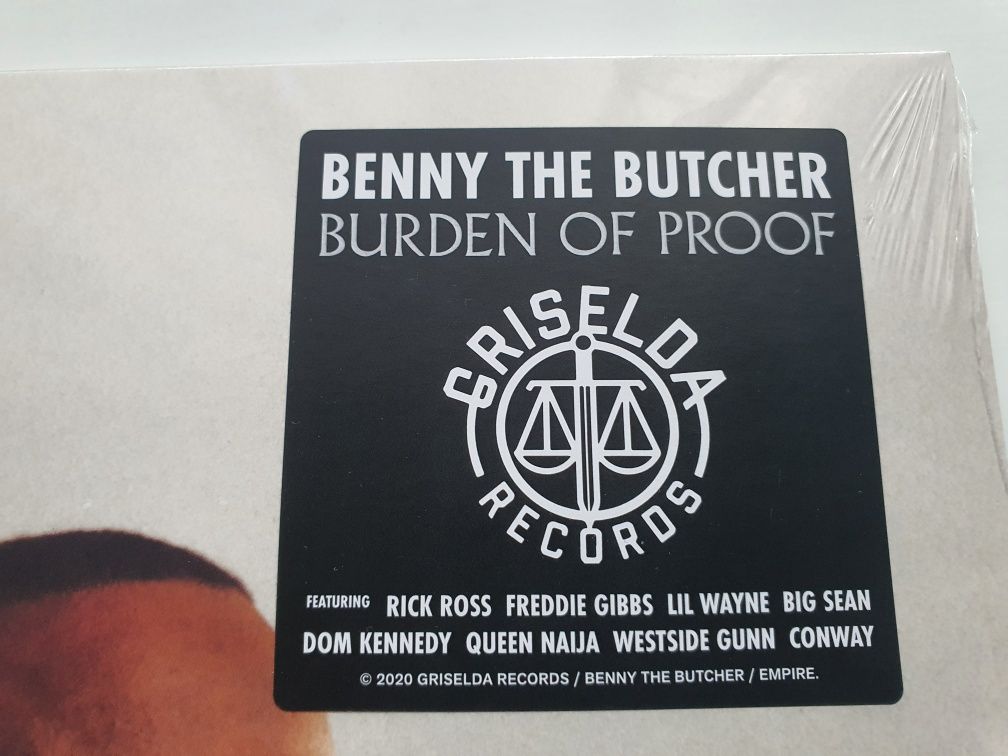 Benny The Butcher - Burden of Proof/Winyl/Griselda