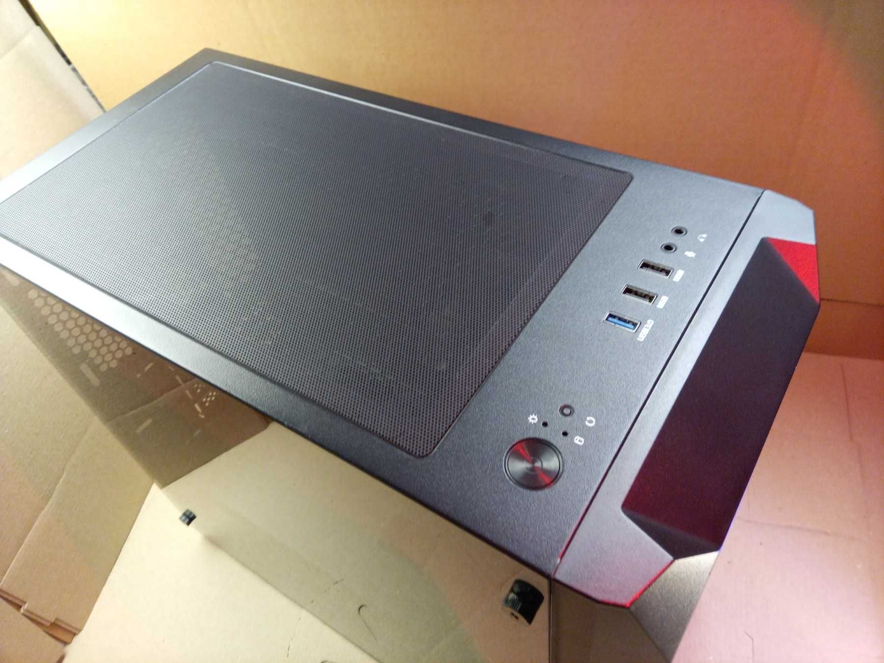 Ігровий ПК корпус POWERCASE скло microATX геймерський геймерский