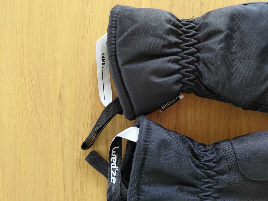 rękawiczki zimowe dla chłopca czarne - 6-7 lat