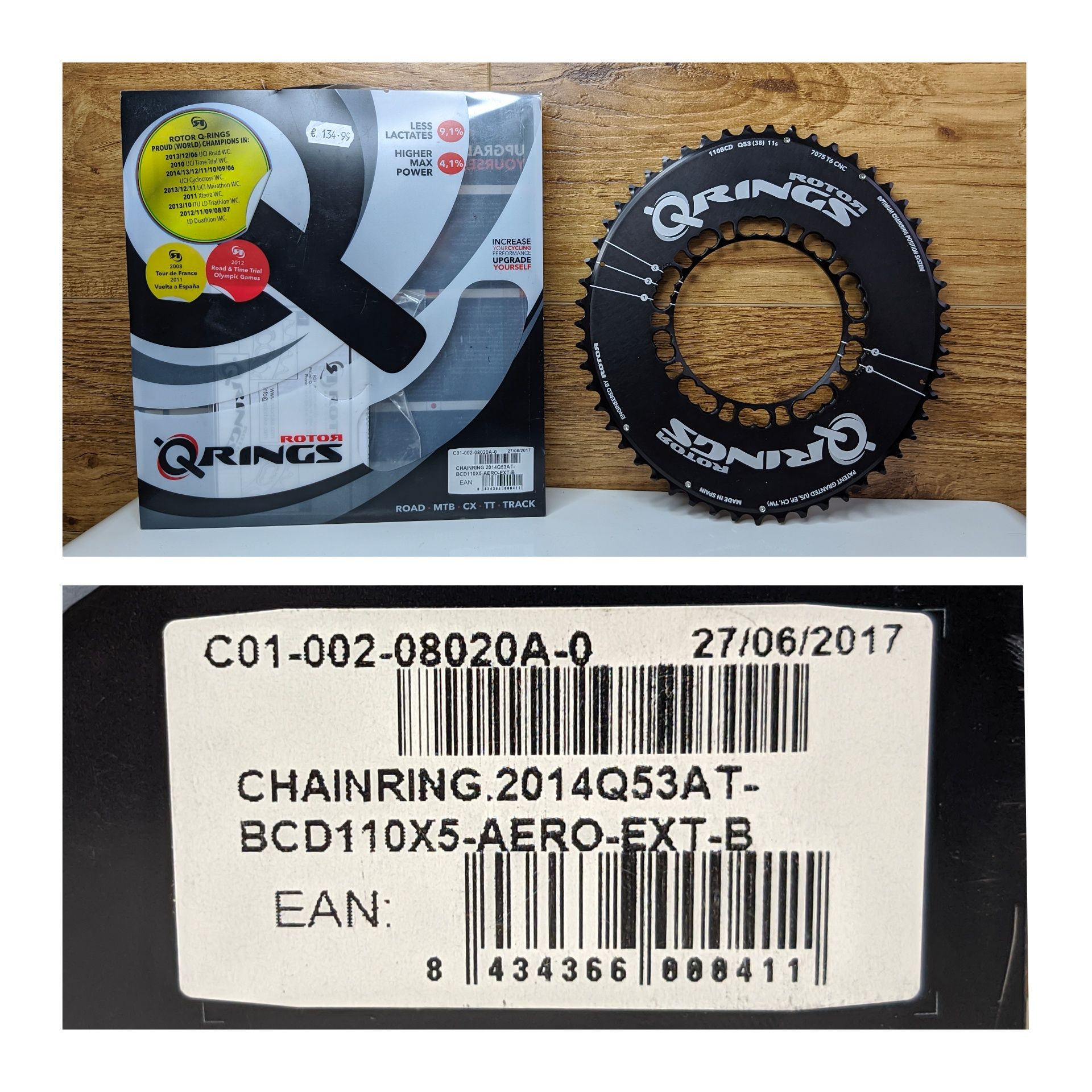Зірка Rotor Q Rings  Aero