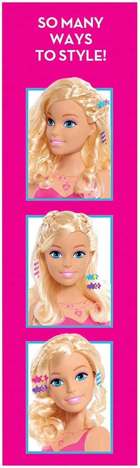 Barbie Small Styling Head Барби голова манекен для причесок.