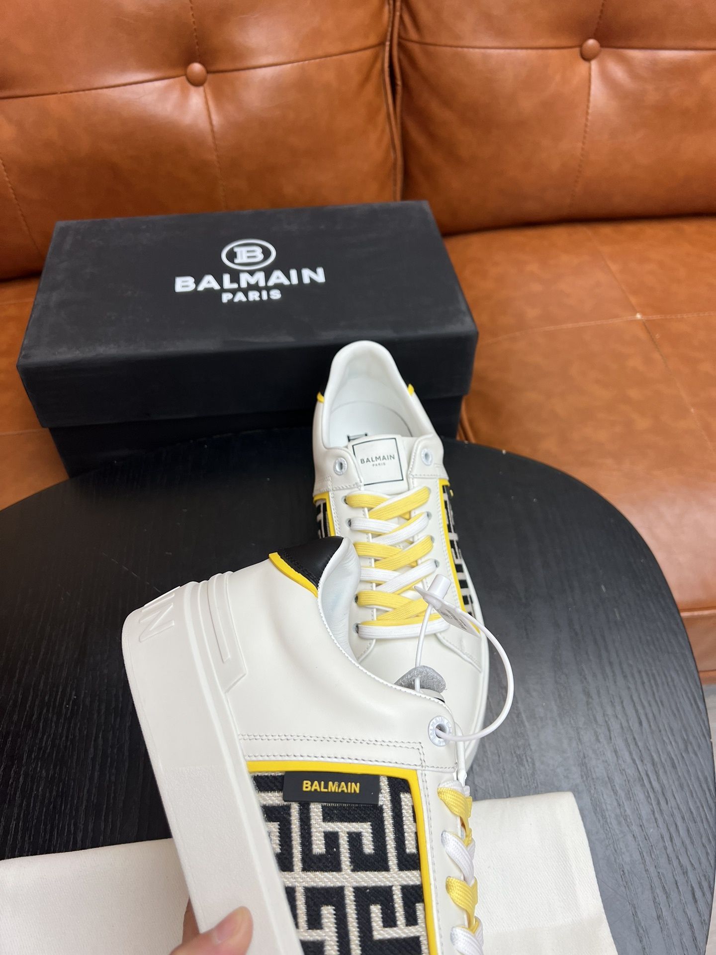 Skórzana Trampki Balmain 38-45 Polecam!!