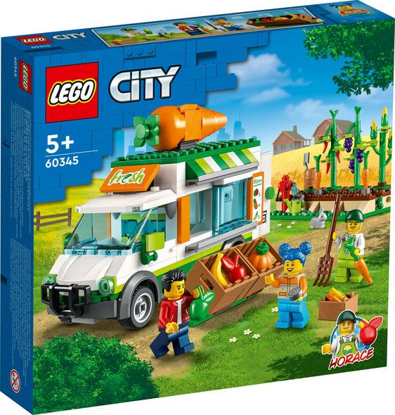 LEGO City 60345  Furgonetka na targu