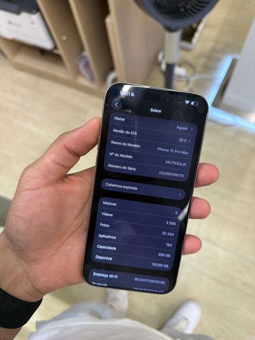 Iphone 15 pro max 256gb