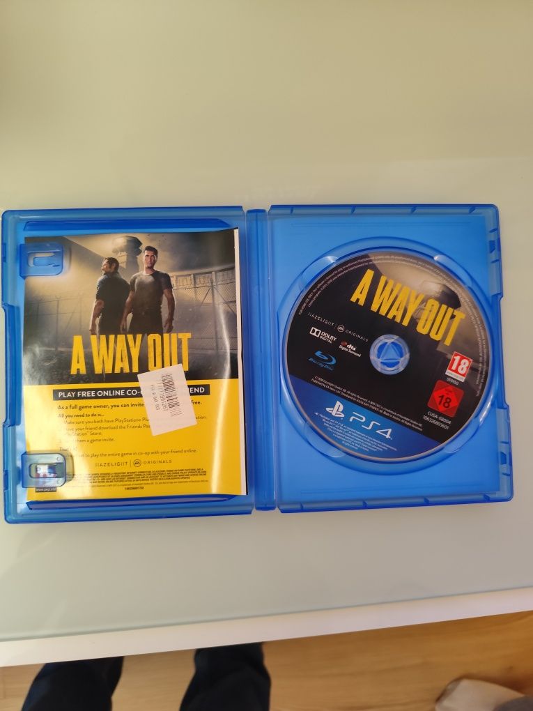 PlayStation 4 jogo A Way Out