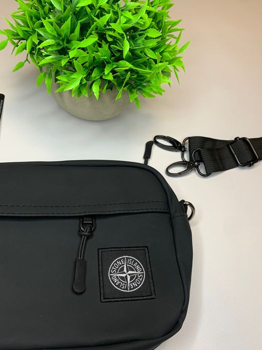 Сумка через плече стой айленд.
Стон ісланд/чорна барсетка стон ісланд