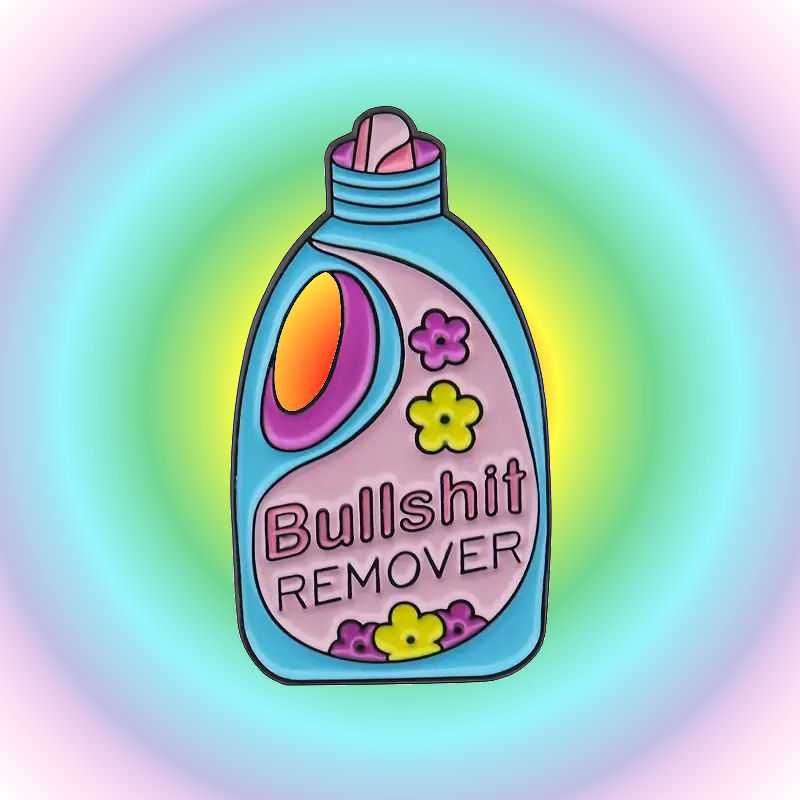 PIN | Detergente para remover Bullshit