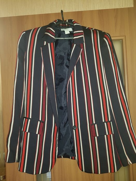 Пиджак H&M в полоску