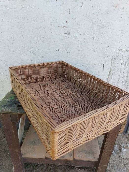 Kosz wiklinowy 60x40x15 cm