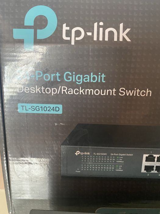 Свитч(комутатор) 24 порт 1000Мтб, 100 Мтб