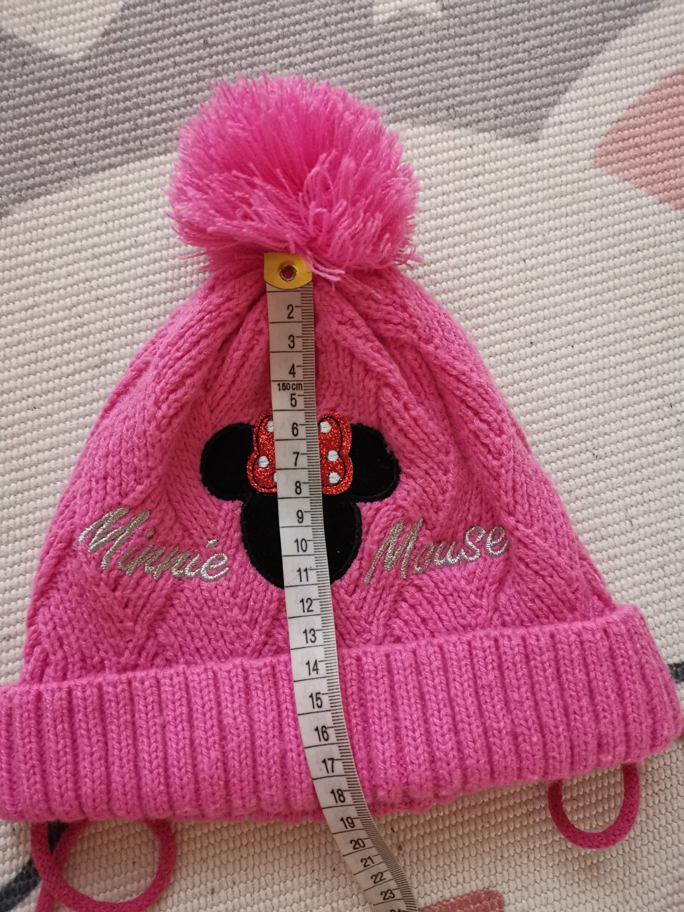 Komplet zimowy czapka komin 52 minnie