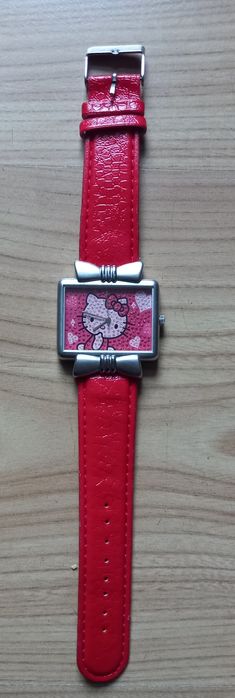 Zegarek nowy Hello Kitty czerwony