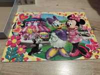 Puzzle Myszka MInnie Daisy Kot  30 el