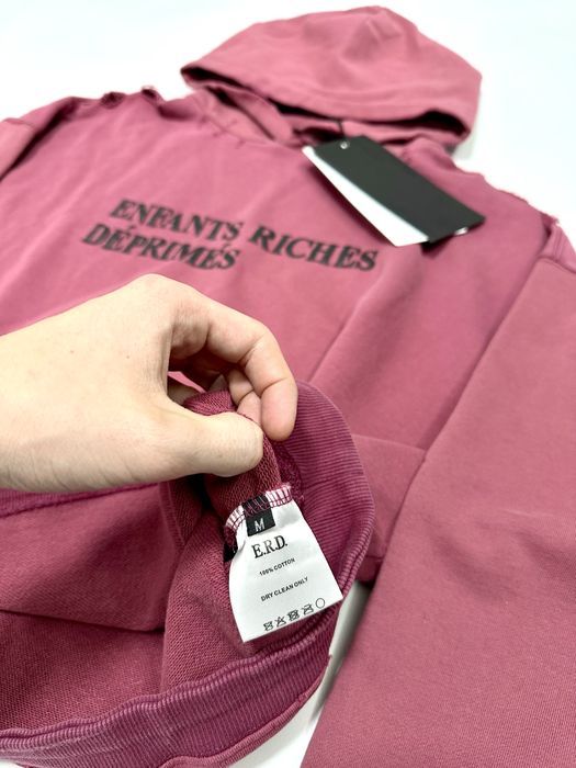 Худі худи Enfants Riches Deprimes ERD opium archive washed red M