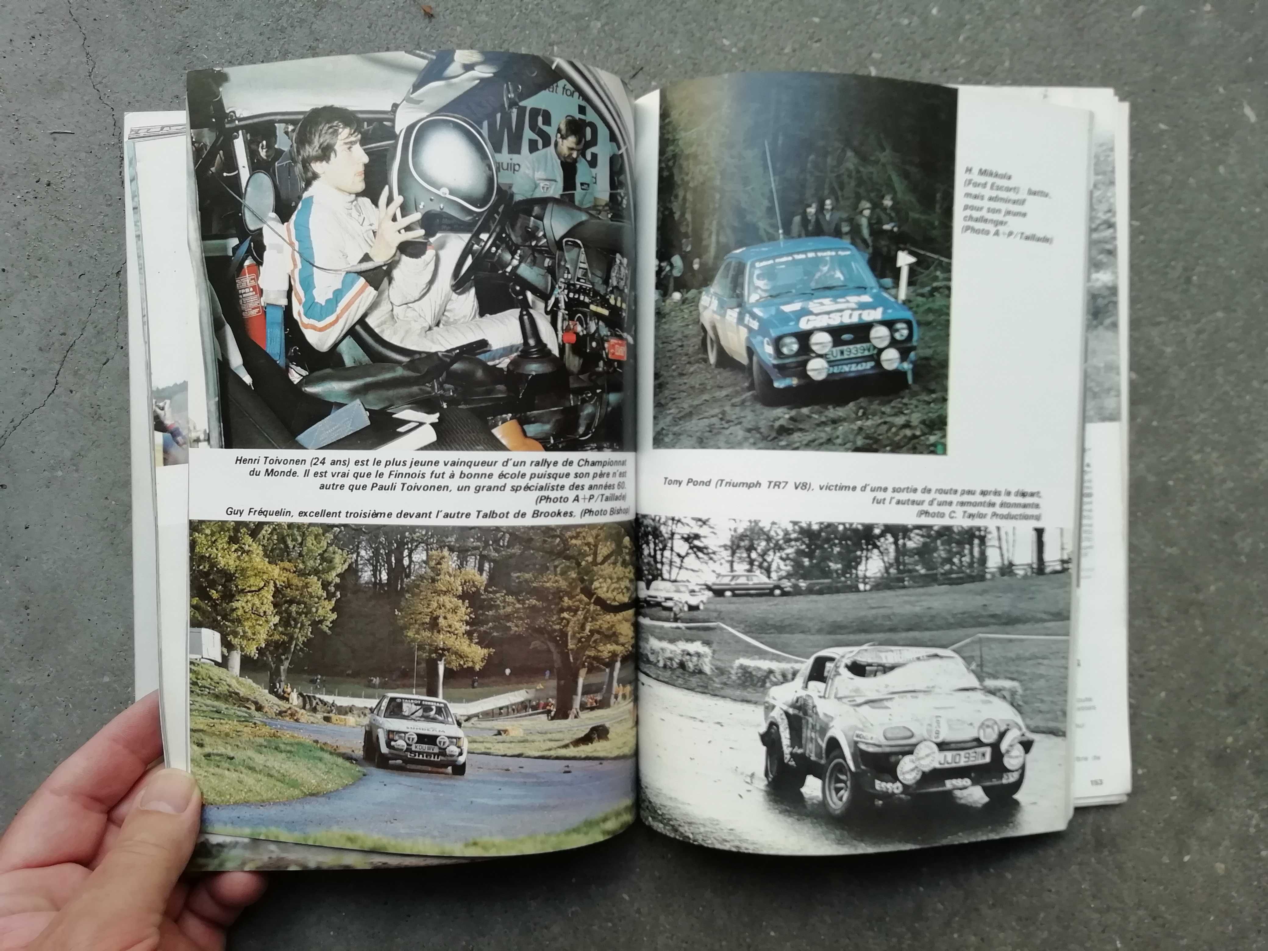 Livros rallyes mundial 1981 novas fotos