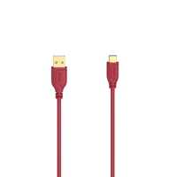 Hama Kabel USB C – USB 2.0, 480 Mbit/s, 0,75m, czerwony OUTLET