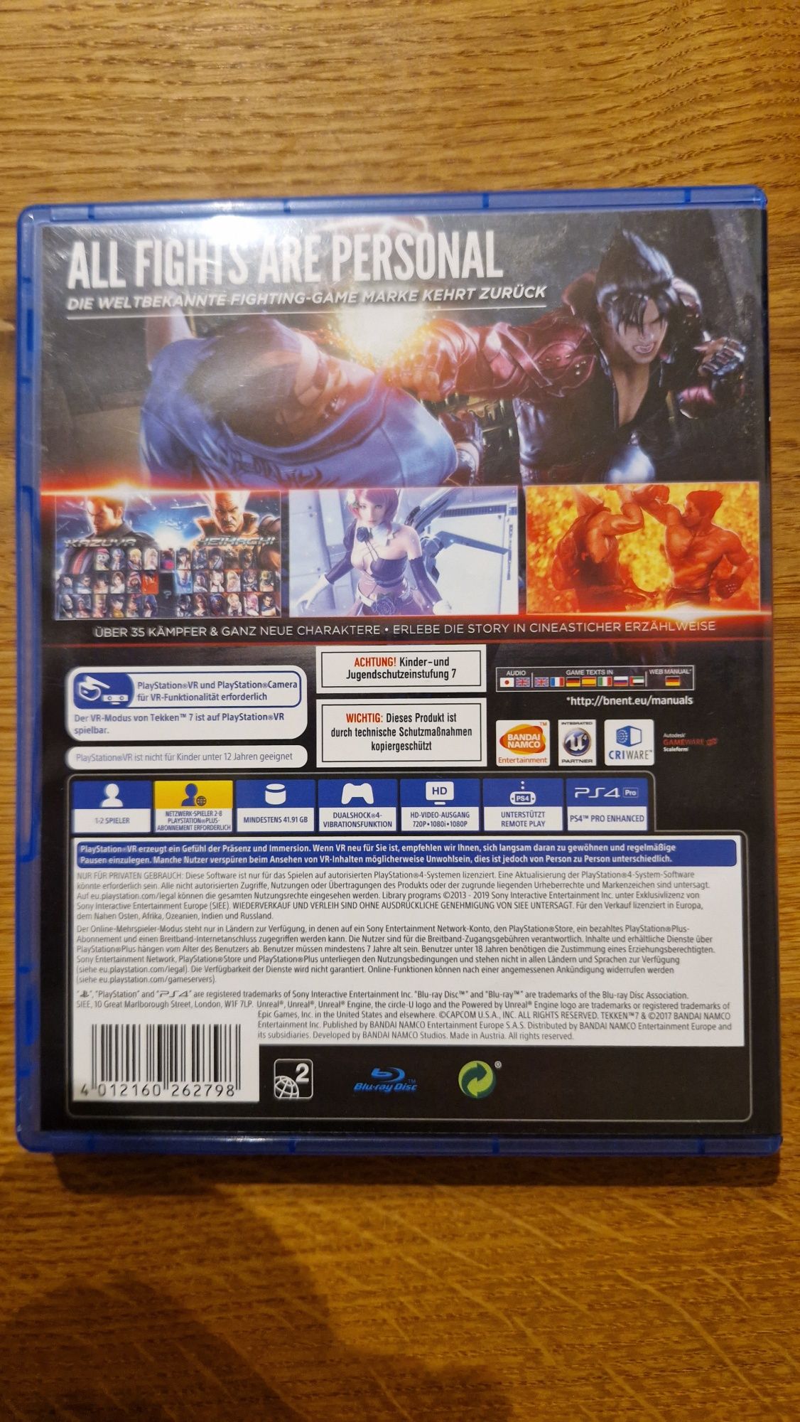 Tekken 7 ps4 play station 4