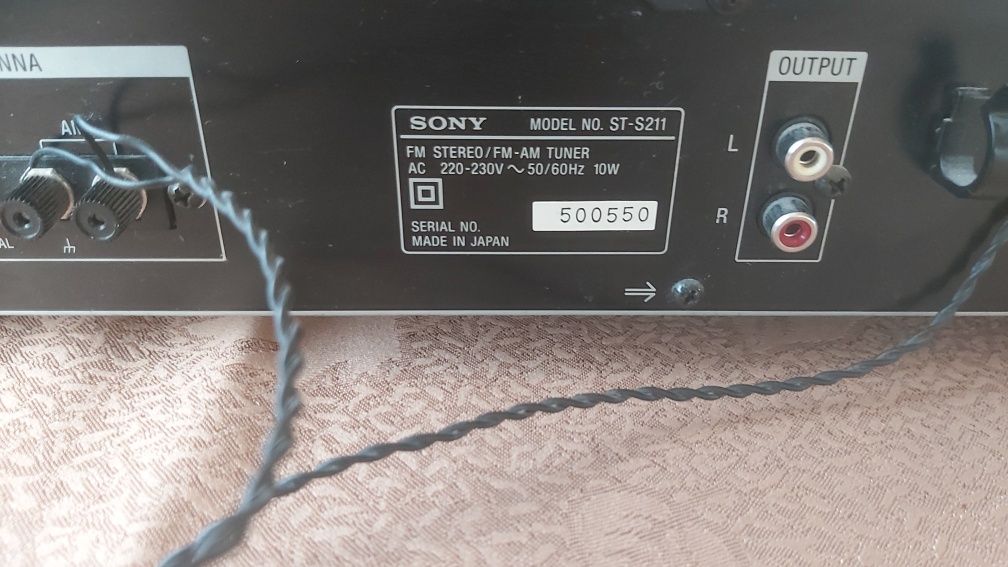 Sony ST-S211 tuner am/fm