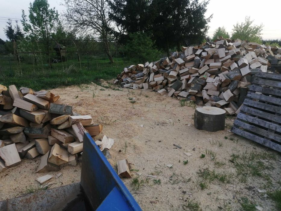 Drewno kominkowe BUK, drewno sezonowane, mokre, Transport !!