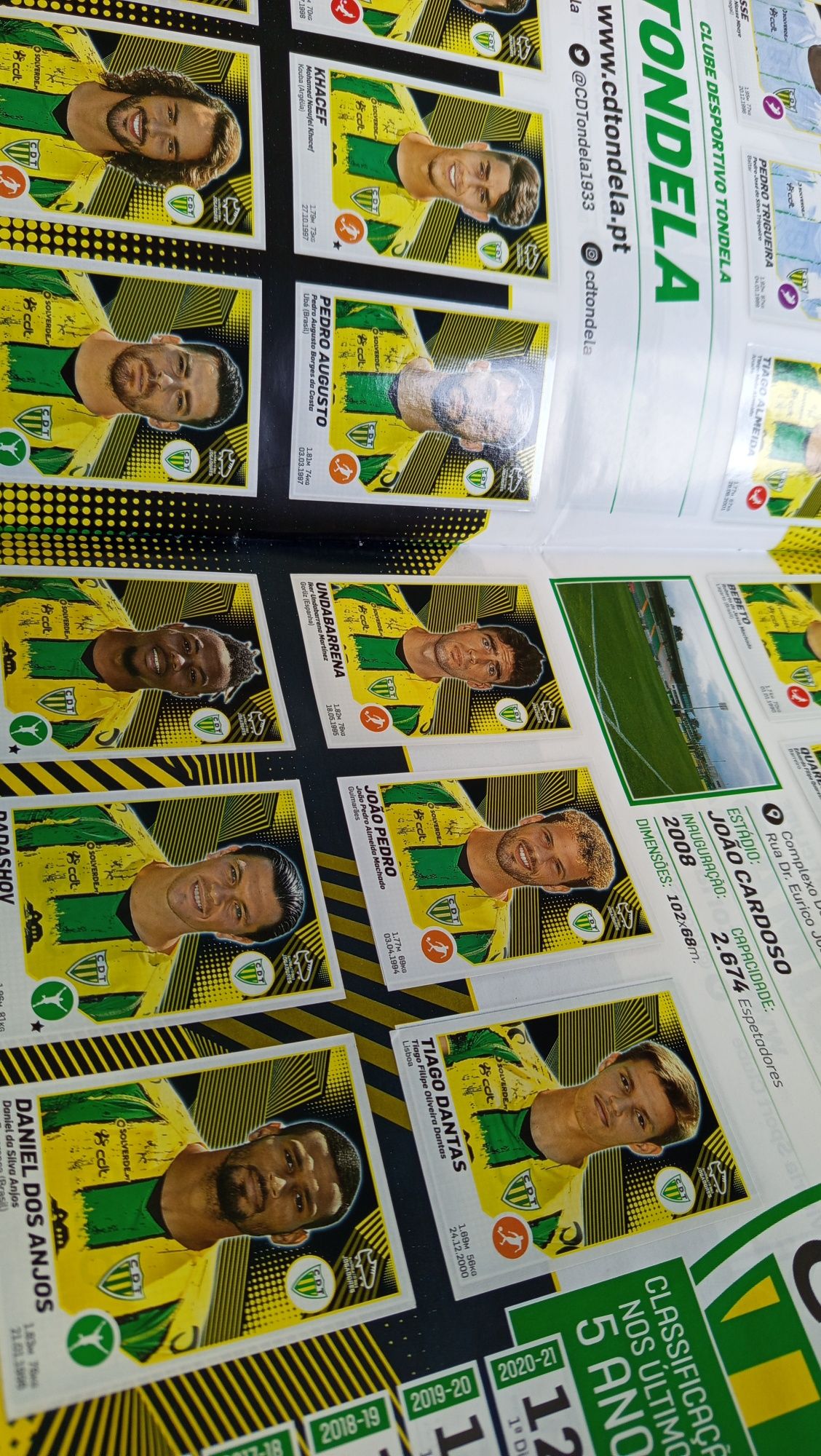 Caderneta futebol