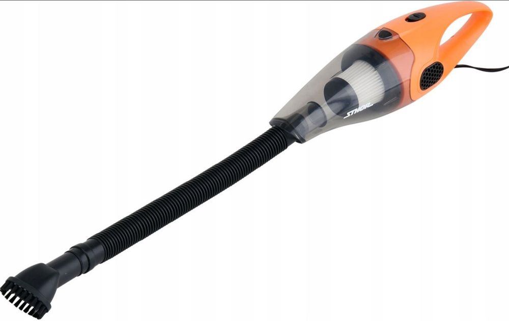 NOWY MOCNY Odkurzacz Do Auta 12V 100W HEPA Torba Gratis Końcówki