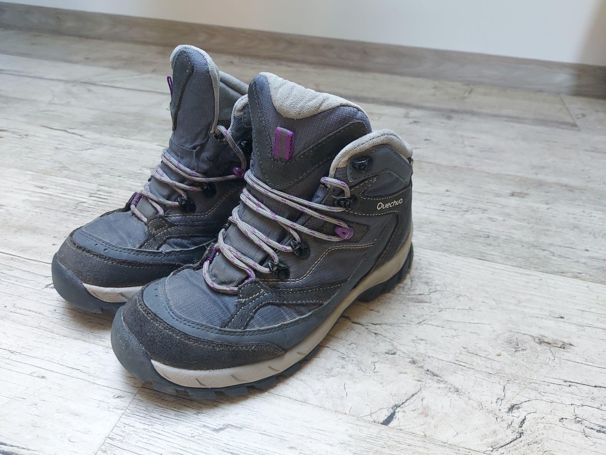 Buty w góry trekkingowe Quechua Forclaz 500L greyr. 38