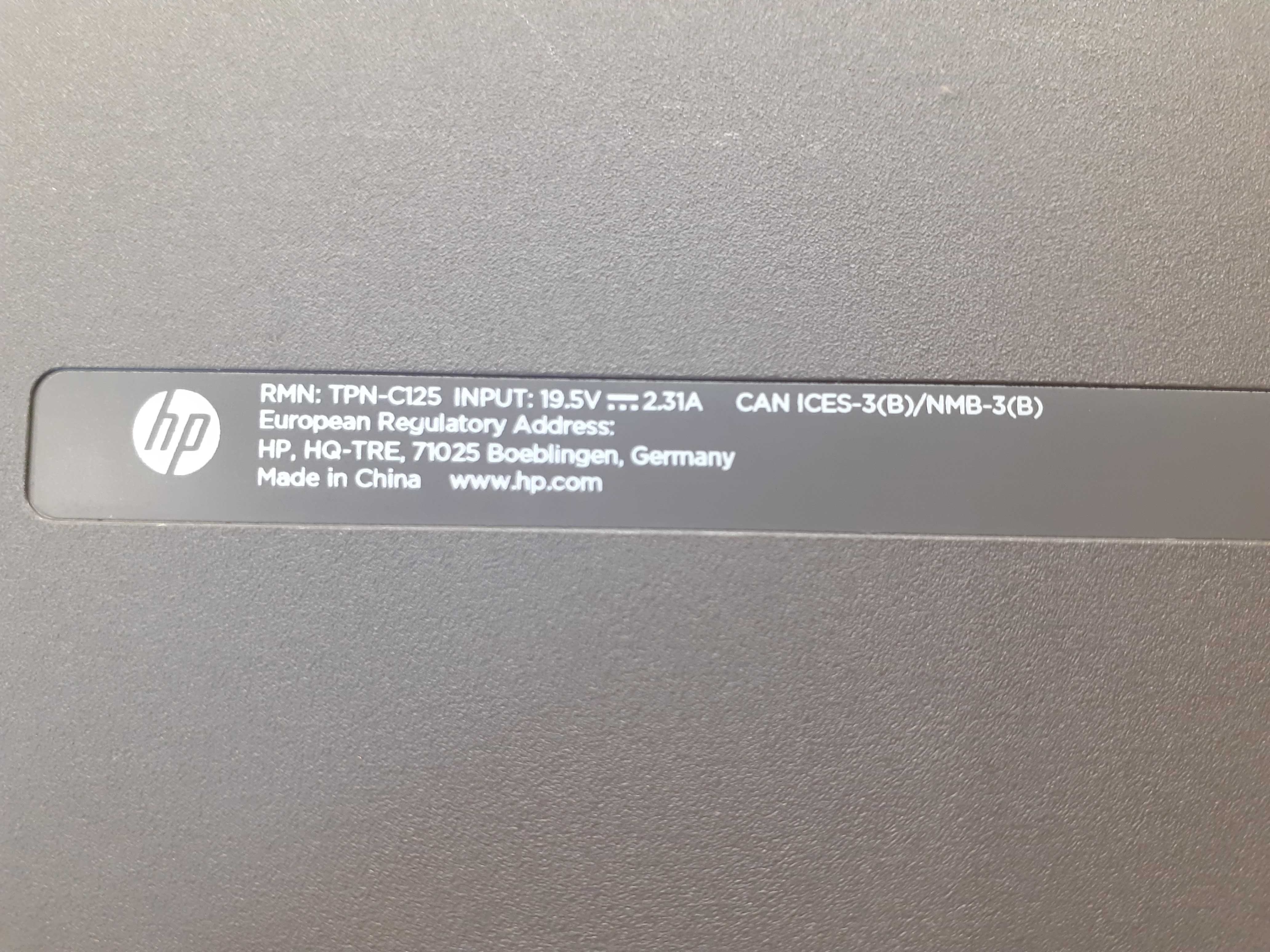 Ноутбук HP 15", 3165NGW