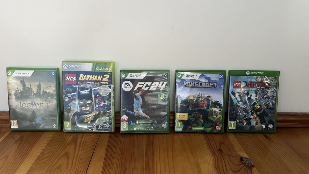 XBOX SERIES X + gry + pad + ładowarka, zestaw gotowy do gry