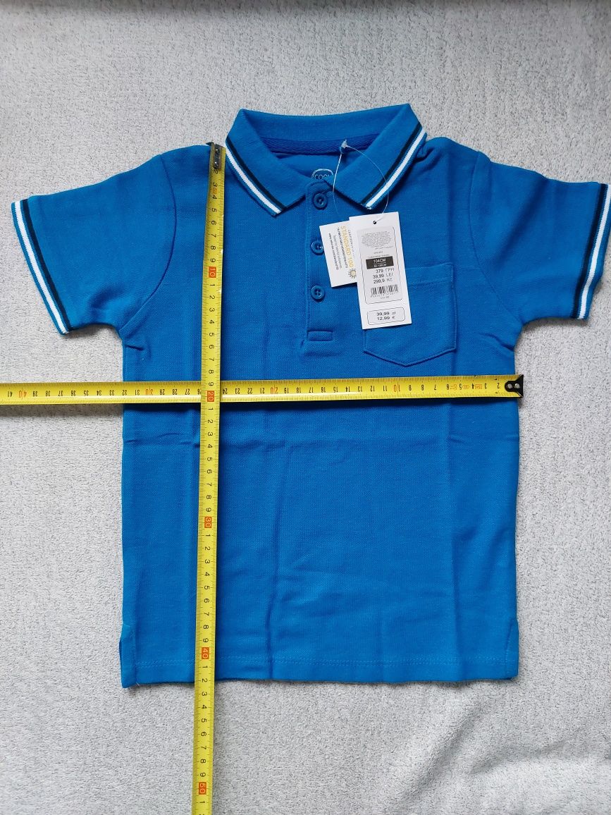 Nowa dziecięca koszulka polo marki Cool Club, rozmiar 104 (92-128cm)