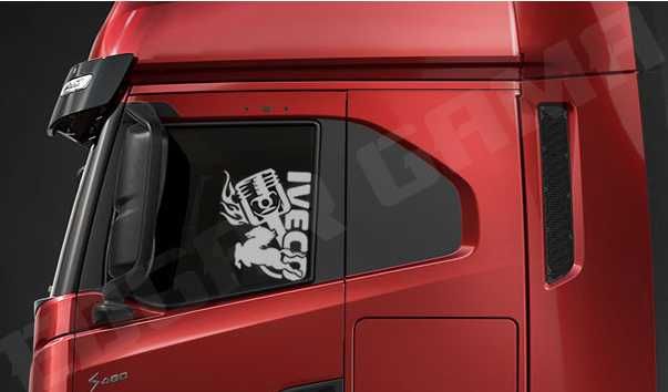 Autocolante para Vidro SCANIA Griffin + SUPER