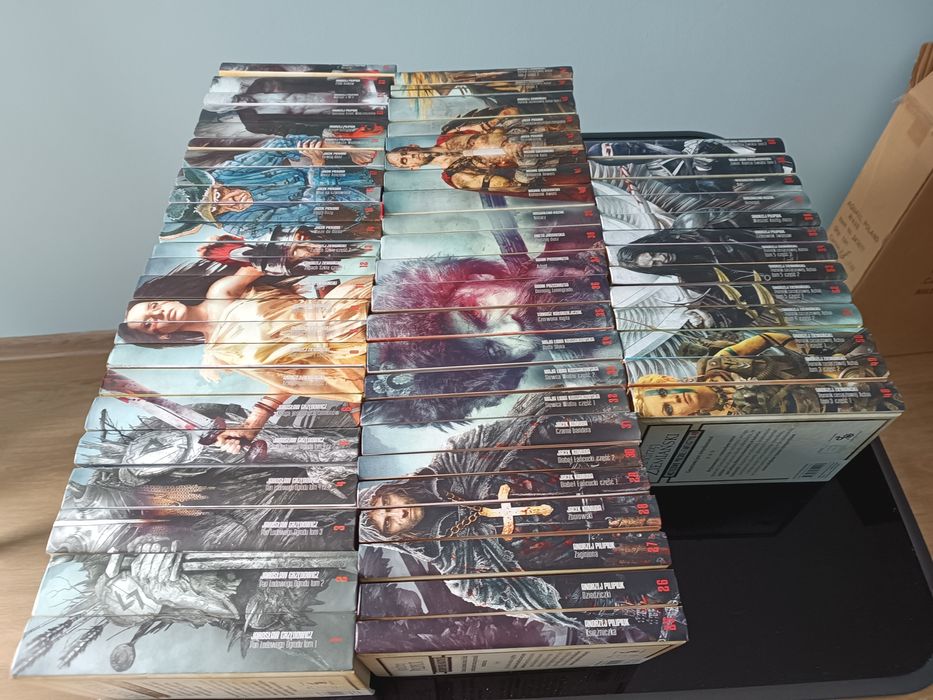 Mistrzowie polskiej fantastyki pełna kolekcja tomy 1-60