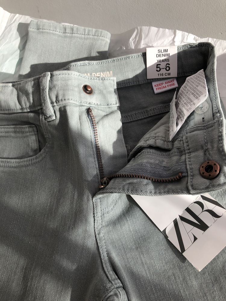 Джинси slim Zara 104,110,116