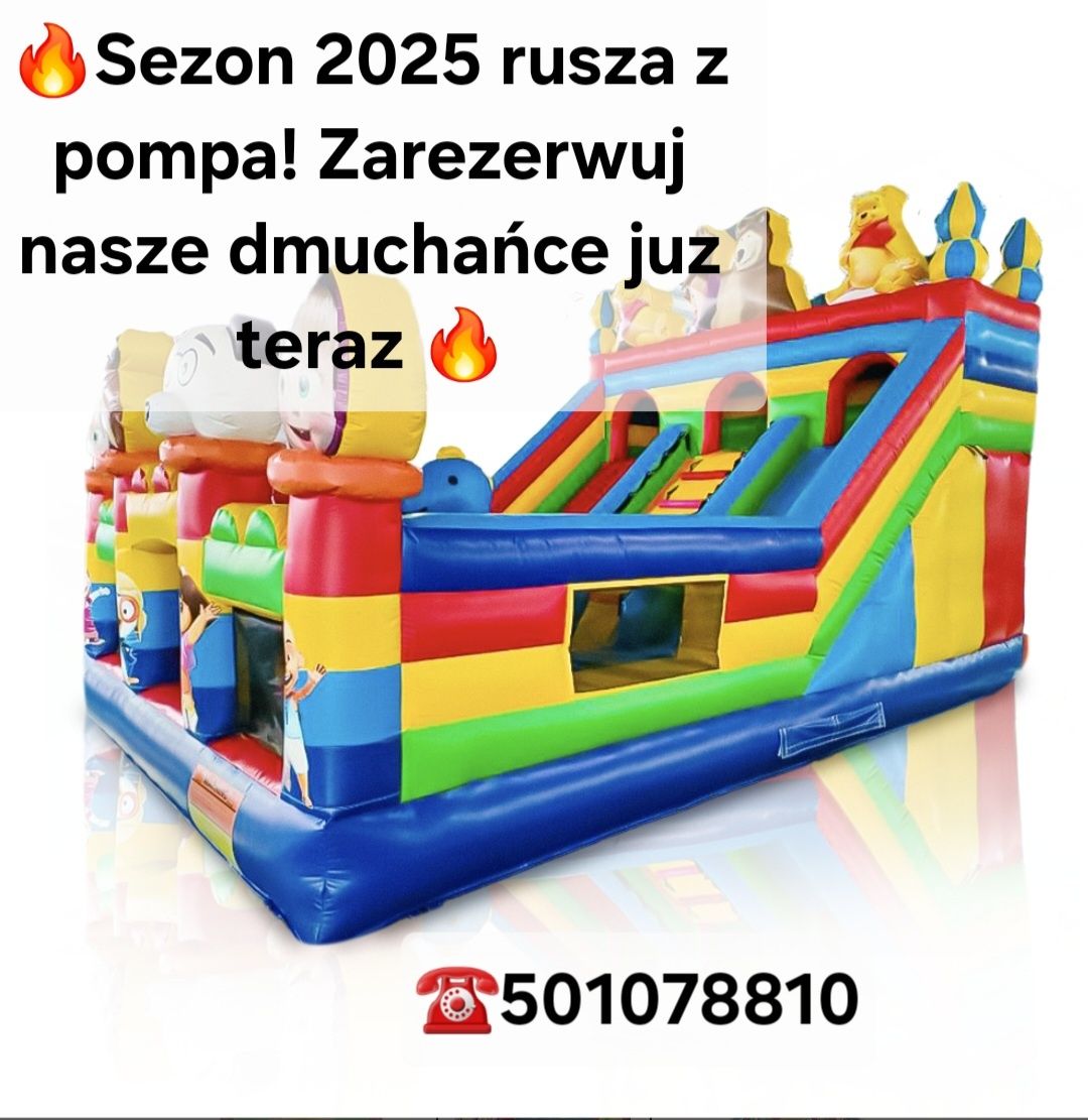 Dmuchaniec Zjeżdżalnia