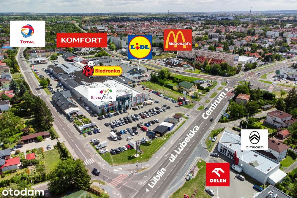Powierzchnia handlowa w galerii Revia Park od 35 do 570m2